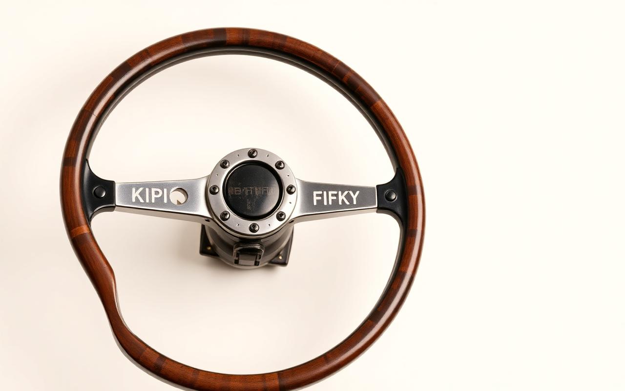 Nardi-style Wood Steering Wheel